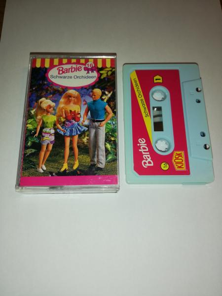 Barbie Folge 16 Schwarze Orchideen Weiß mit Pinken Aufkleber Kiosk 4.27216 Kiosk